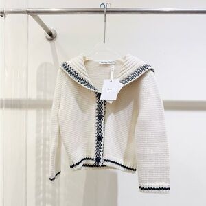 Authentic Dior Cream Knit Garment